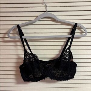Adore Me Unlined Underwire Lace Bra 36C